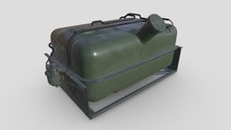 3D Model ZIL-157_Fuel tank_Almost new.