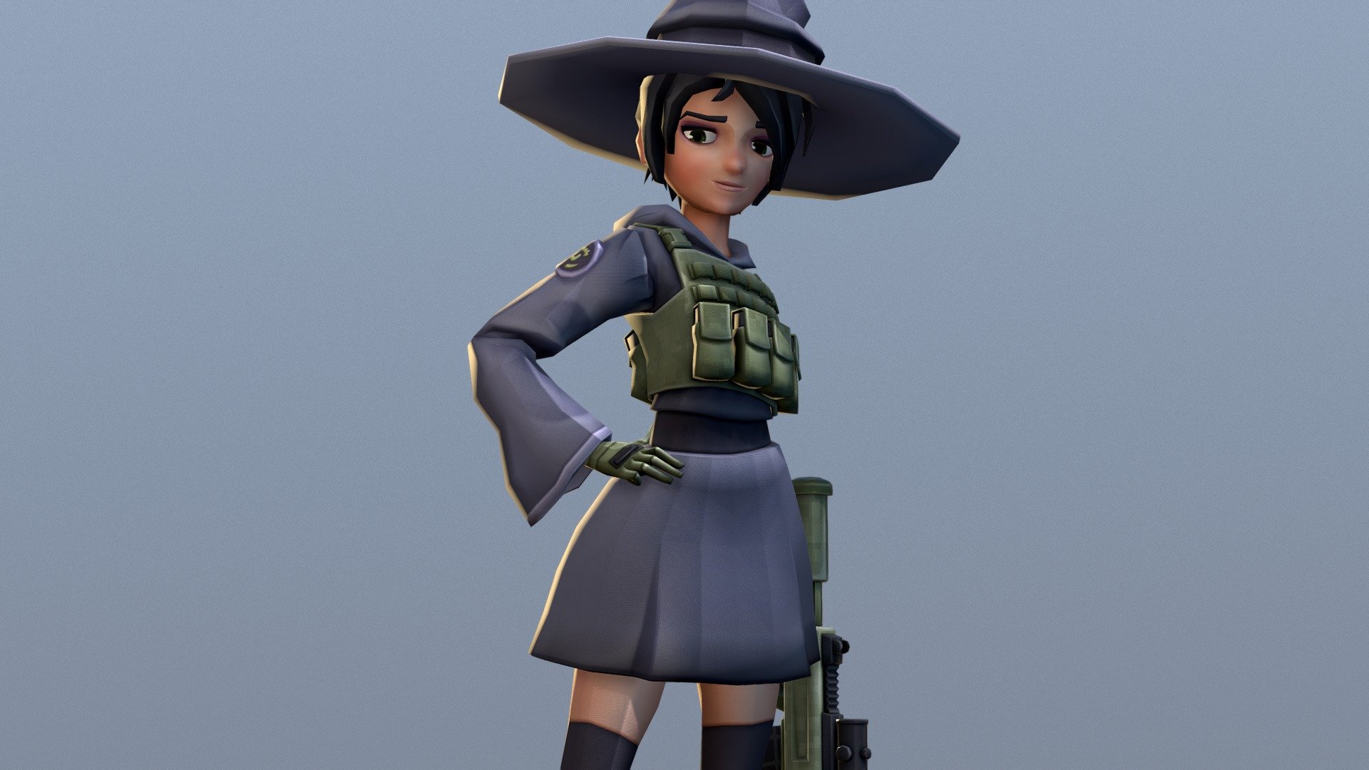 Witchy 3d model