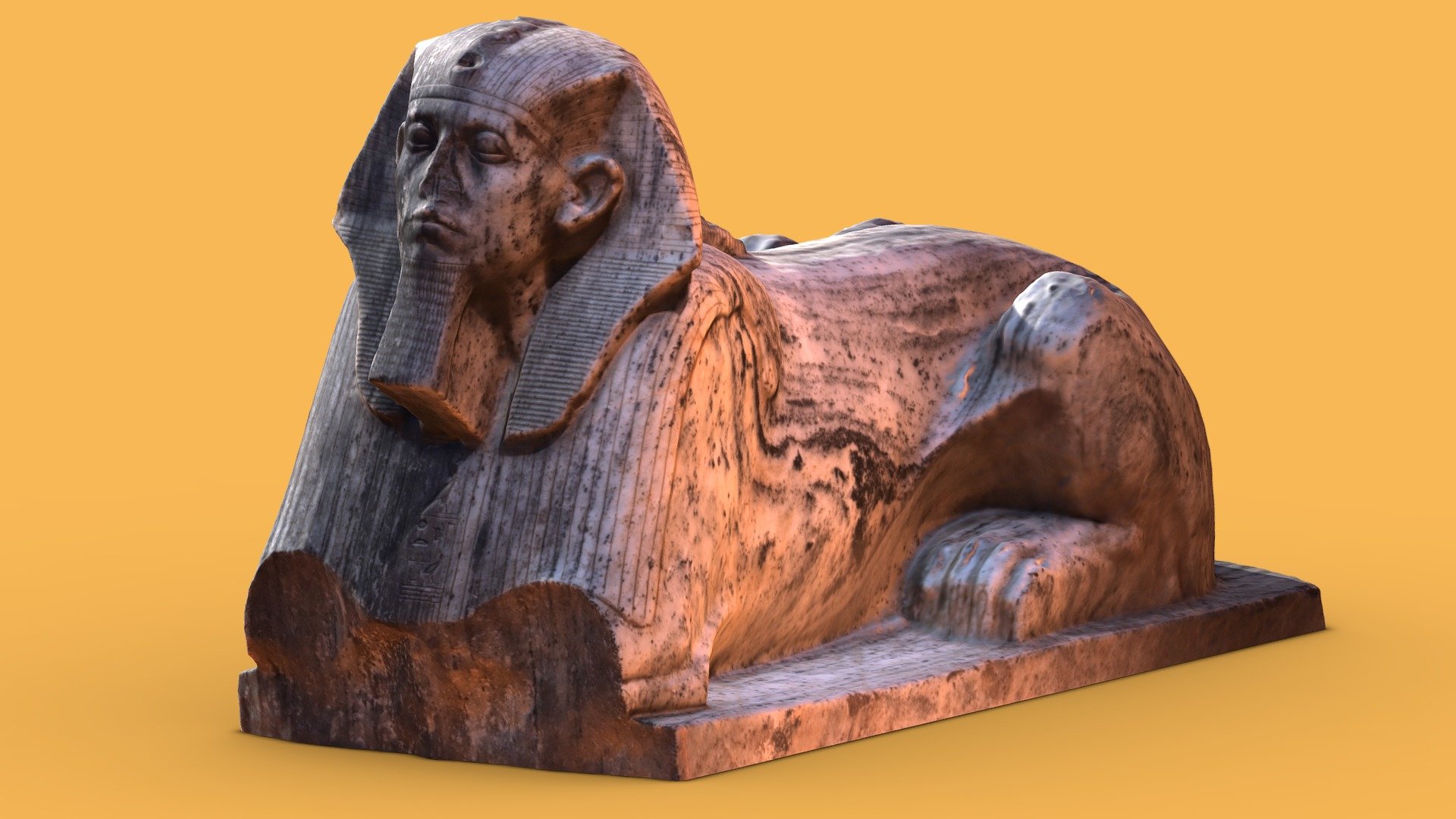 Sphinx Scan 3d model