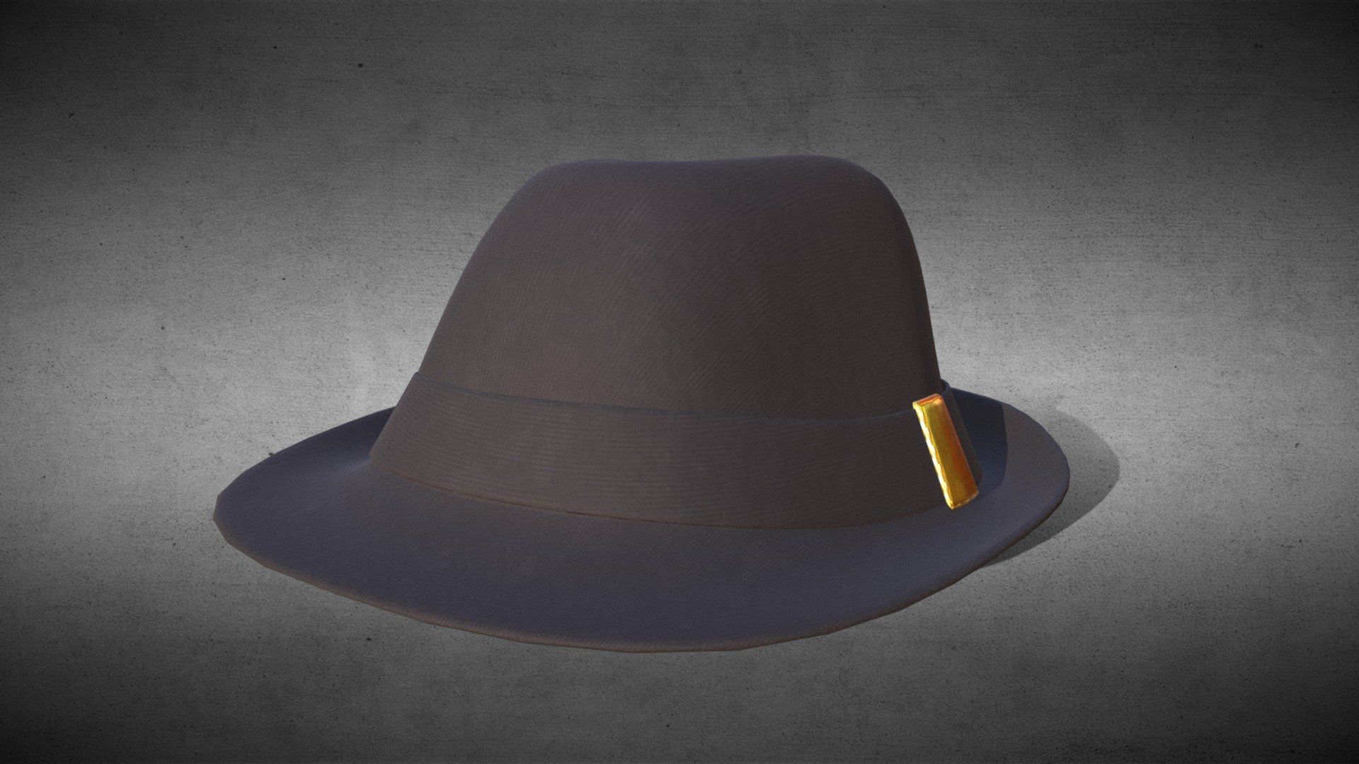 Fedora Hat 3d model