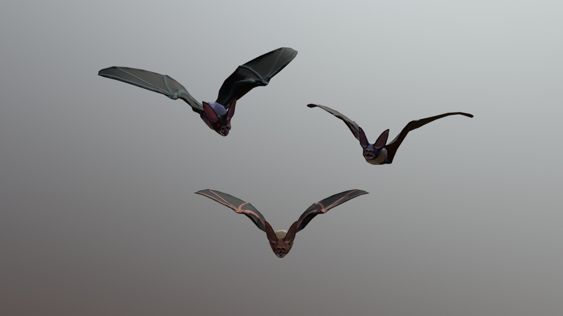 Bat 3d model