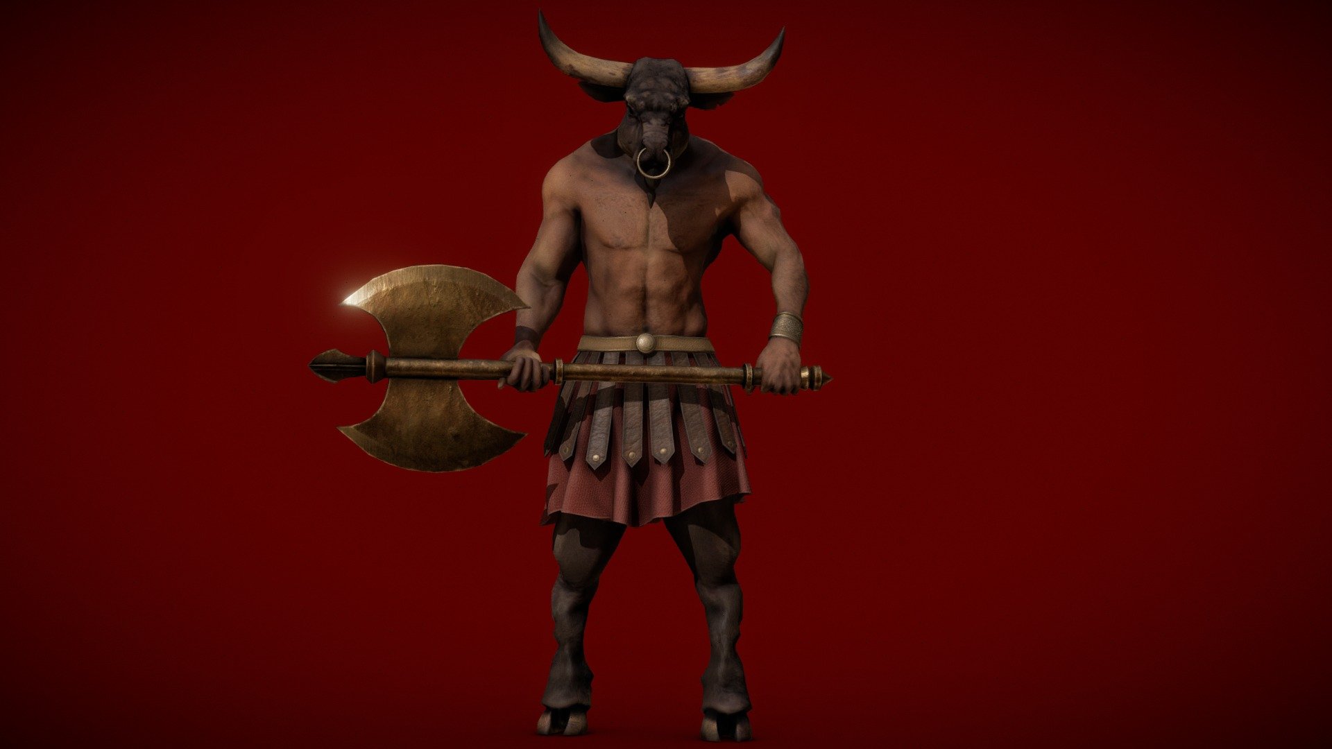 Minotaur 3d model