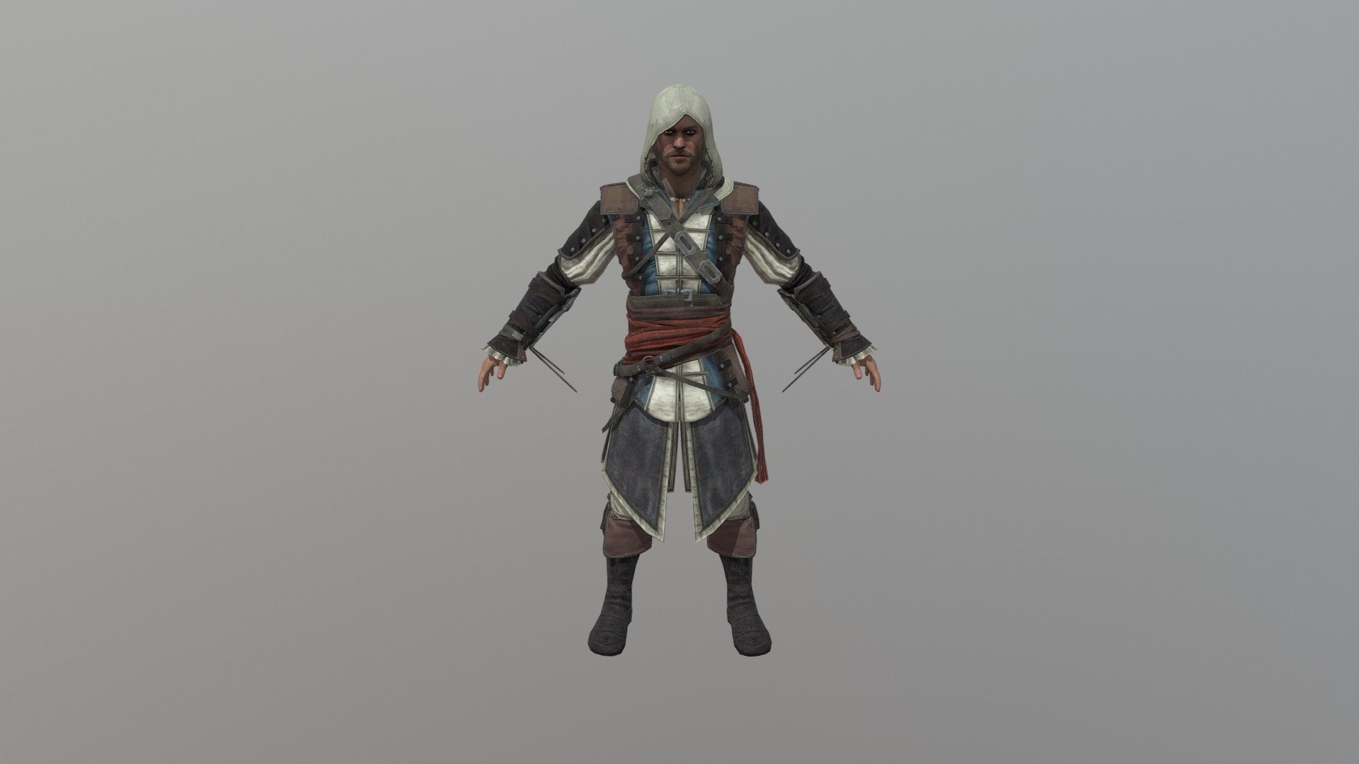 Edward Kenway Model 3d model