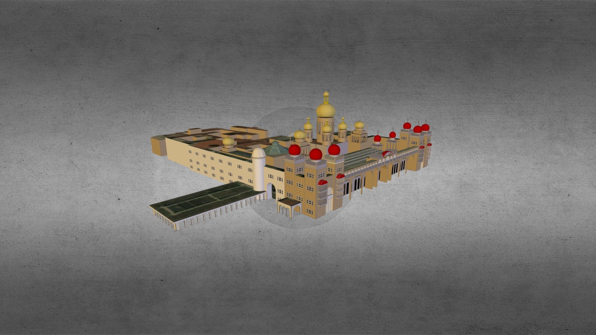 Mysore Palace 3d model