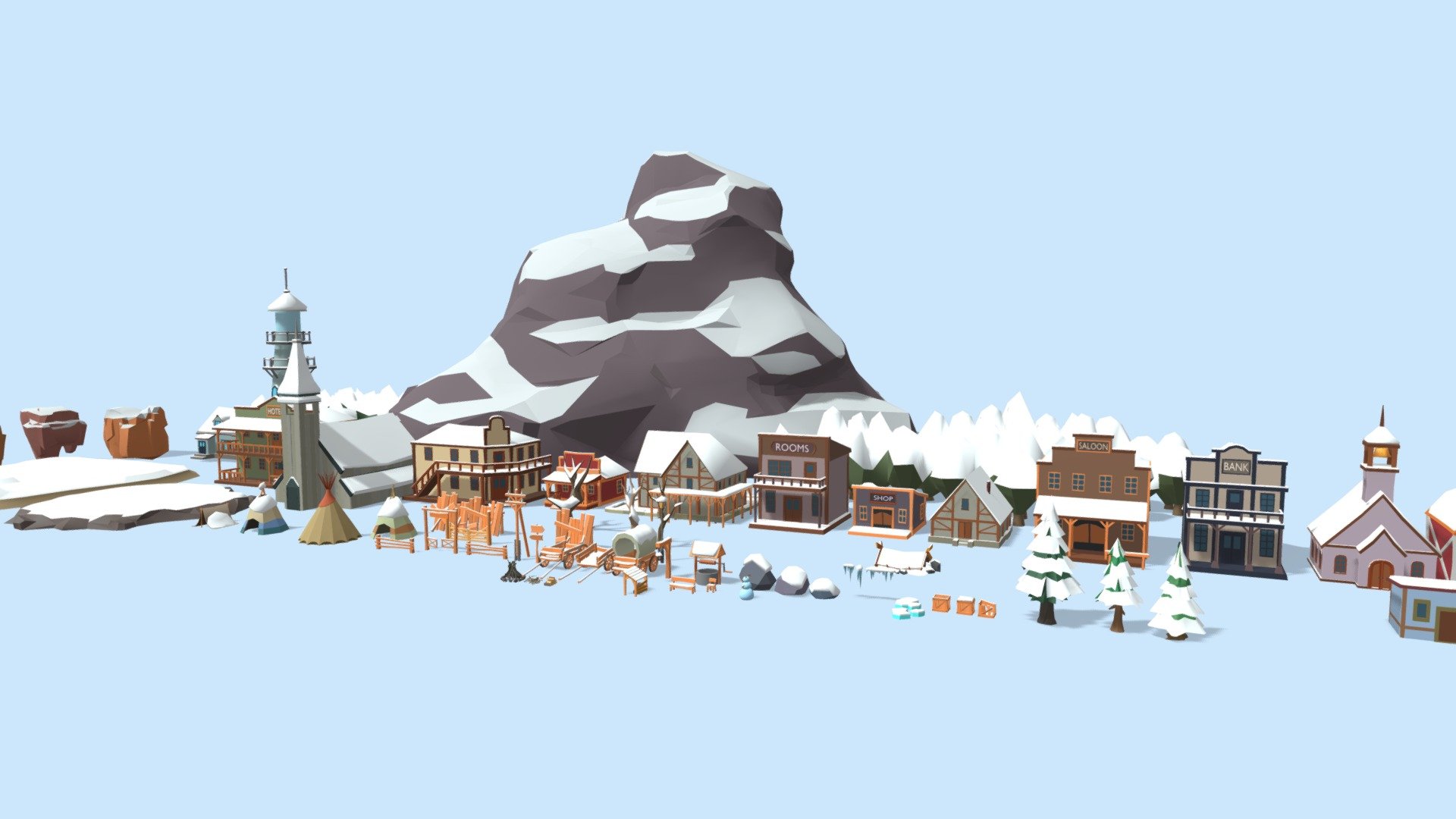 ALL_winter 3d model