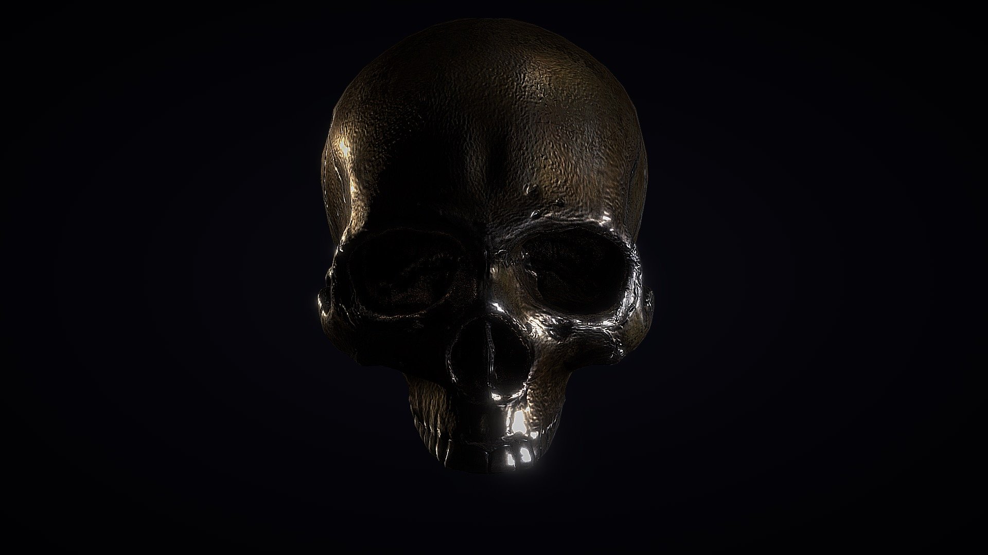 Metal Skull 3d model