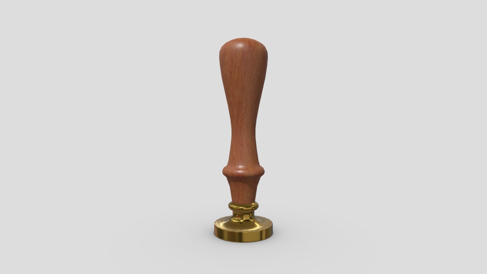 Wax Stamp 3d model