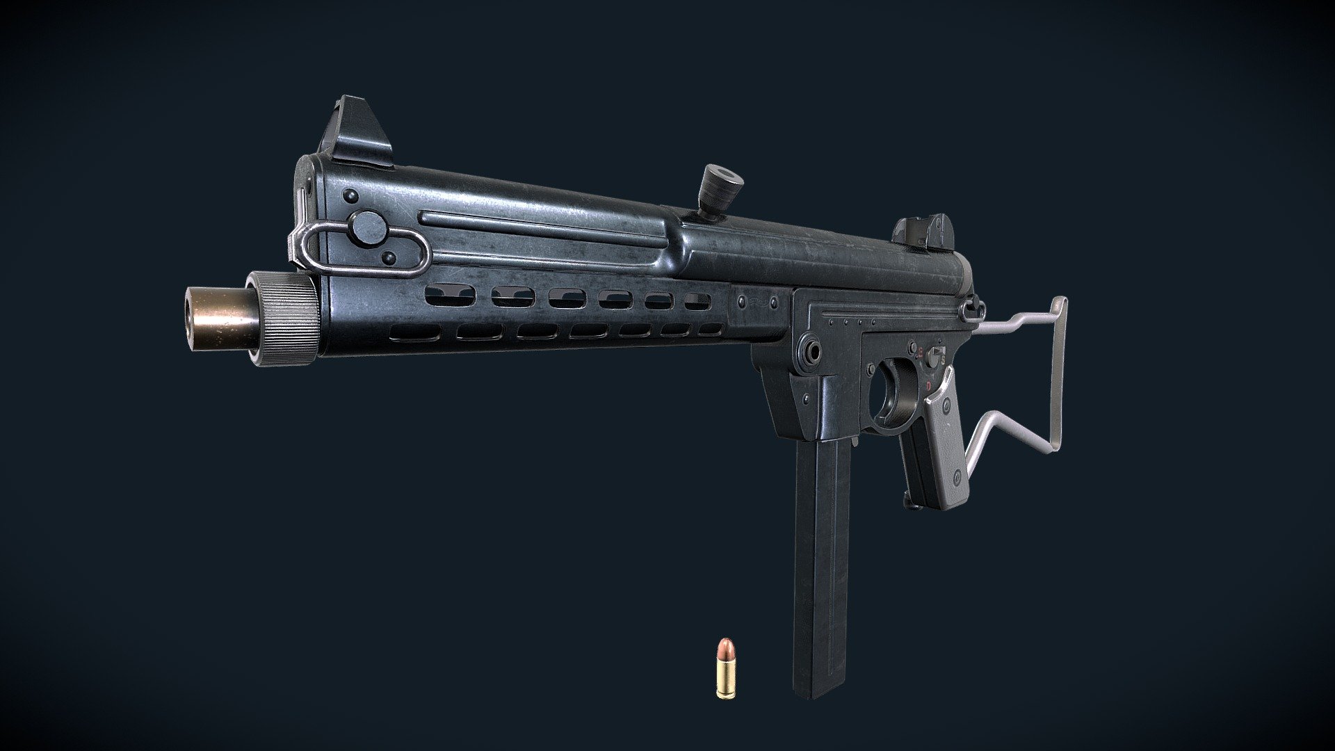 Walther MPL 3d model