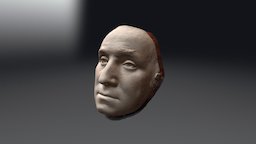 George Washington Life Mask, Heudon, 1785