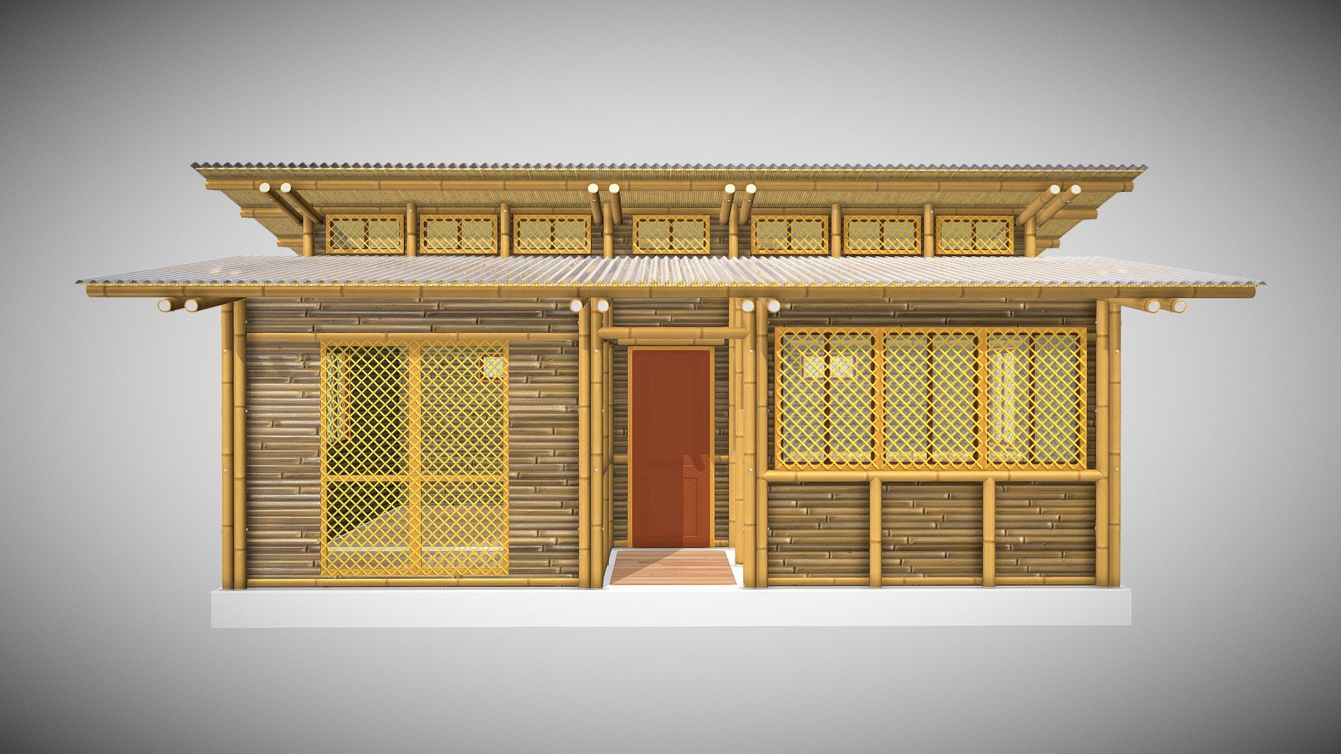 Cabaña Ballenita 1312 3d model