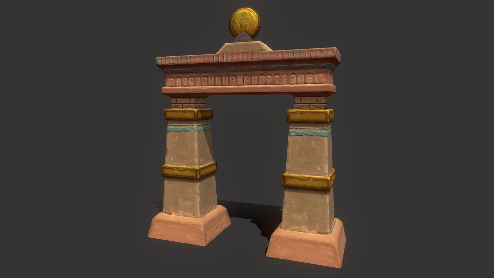 Stylized Arch 3d model