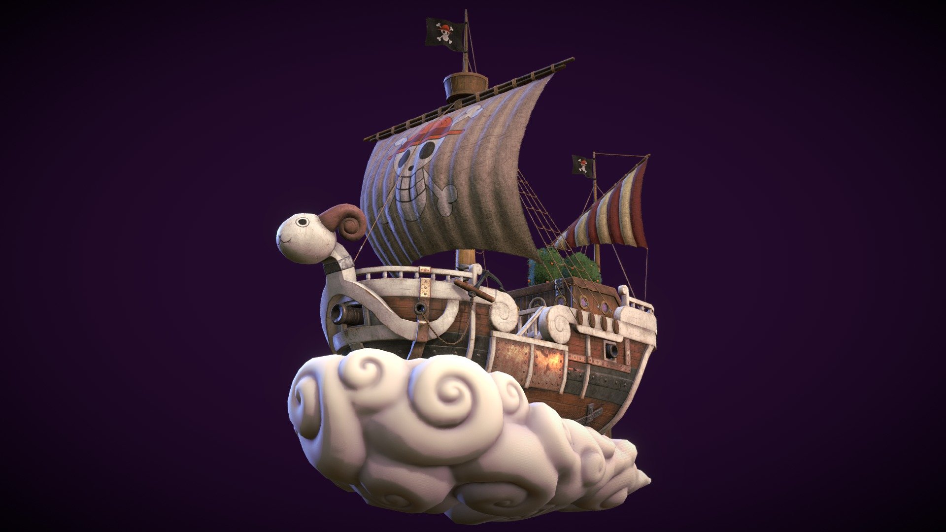 Going Merry 3d model