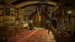 Bilbos Bag End Pantry