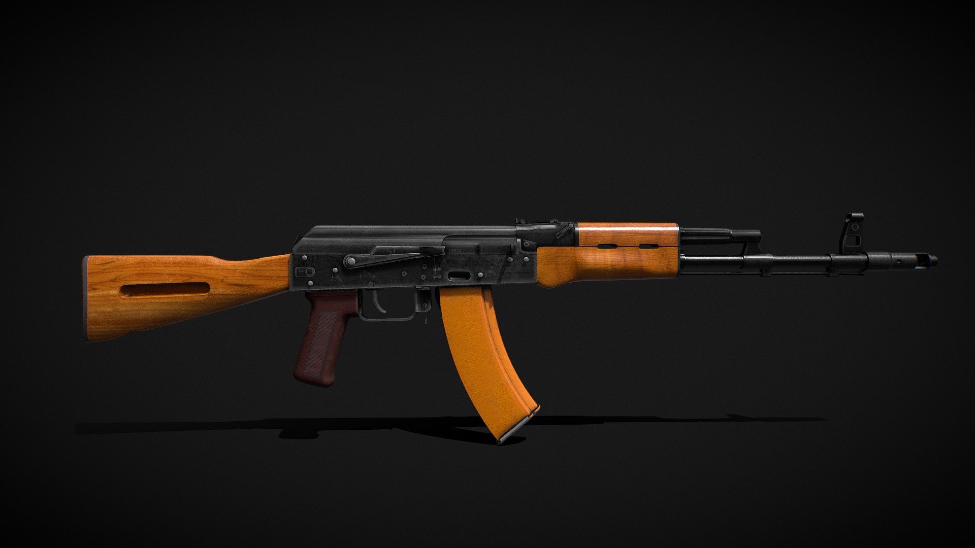 AK74 3d model