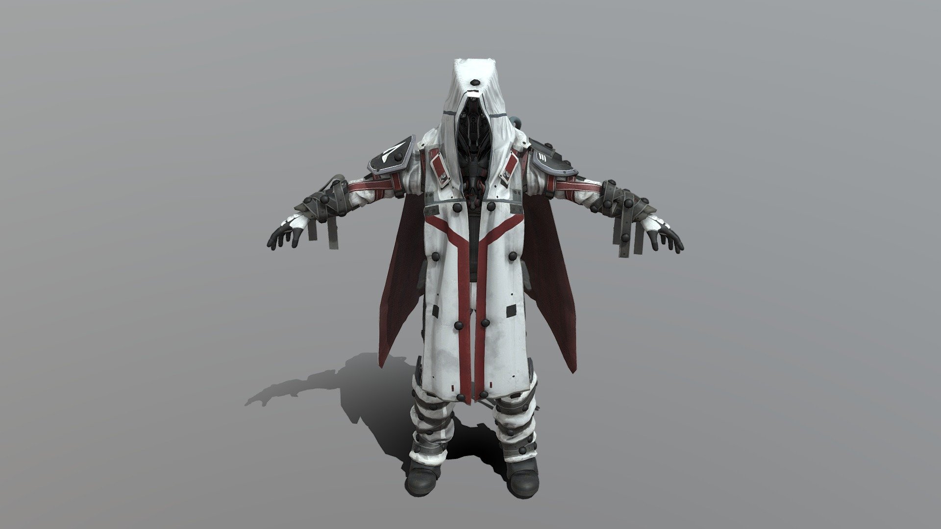 Killzone Shadow Fall Helghast Scout 3d model