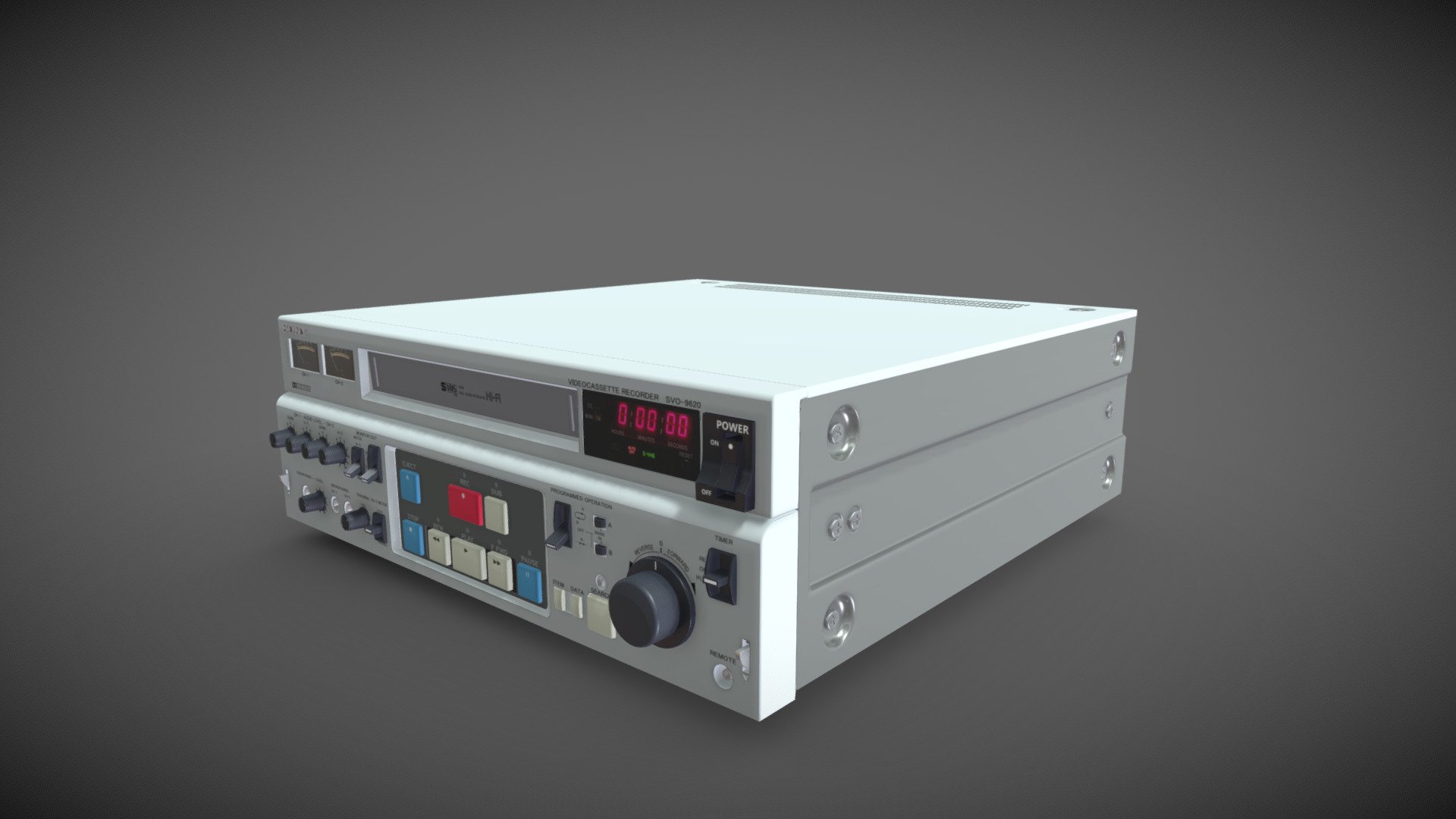 Sony SVO-9620 VCR 3d model