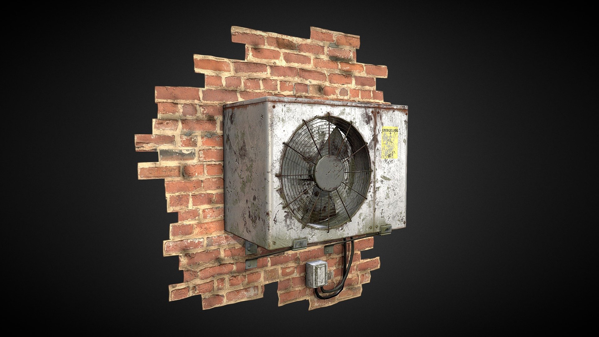 Texturing Game Asset 3d model