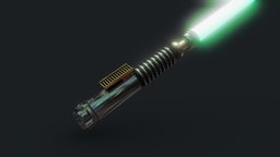 Luke Skywalker Green Lightsaber