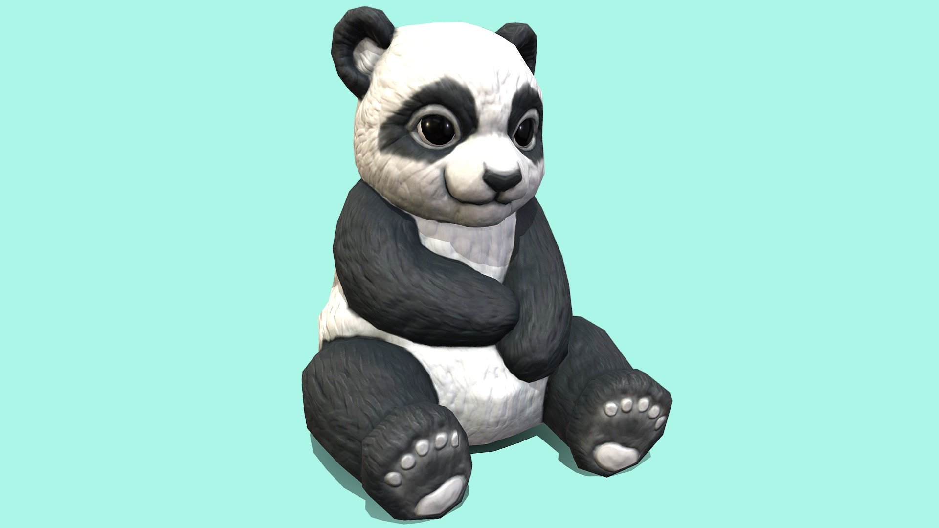 Panda Bear 3d model