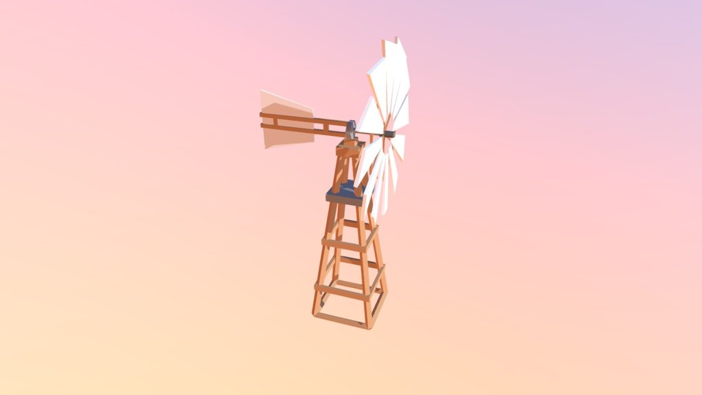 Windmill 3d model