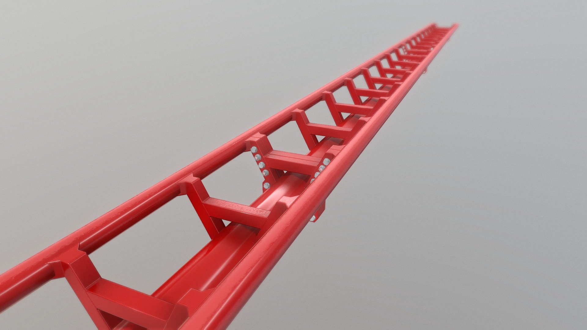 Coaster Track MK5 3d model