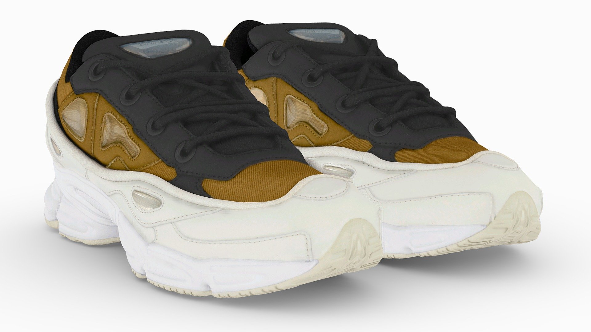 Raf Simons X Adidas Originals Ozweego 3 Khaki 3d model