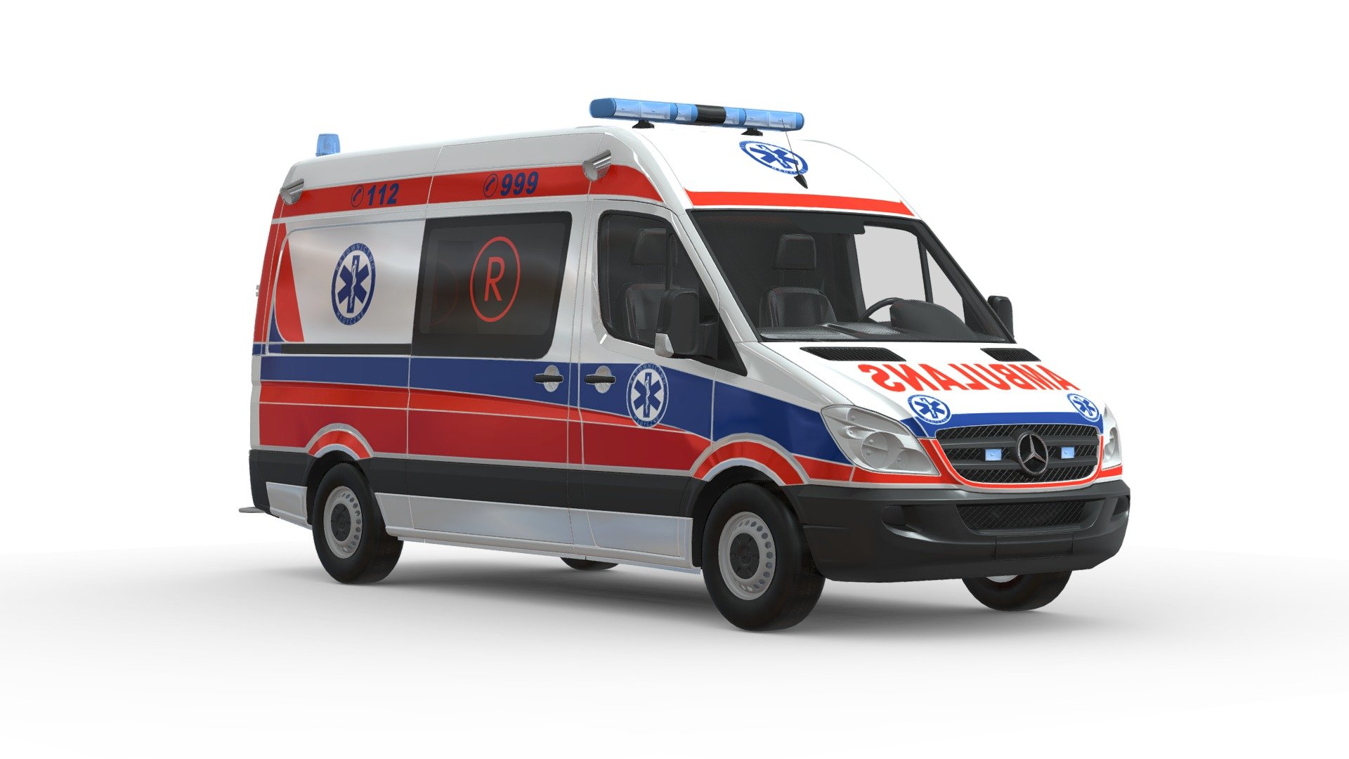 Ambulans 3d model