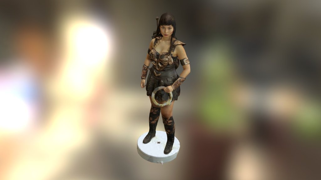 Lady Warrior 3d model