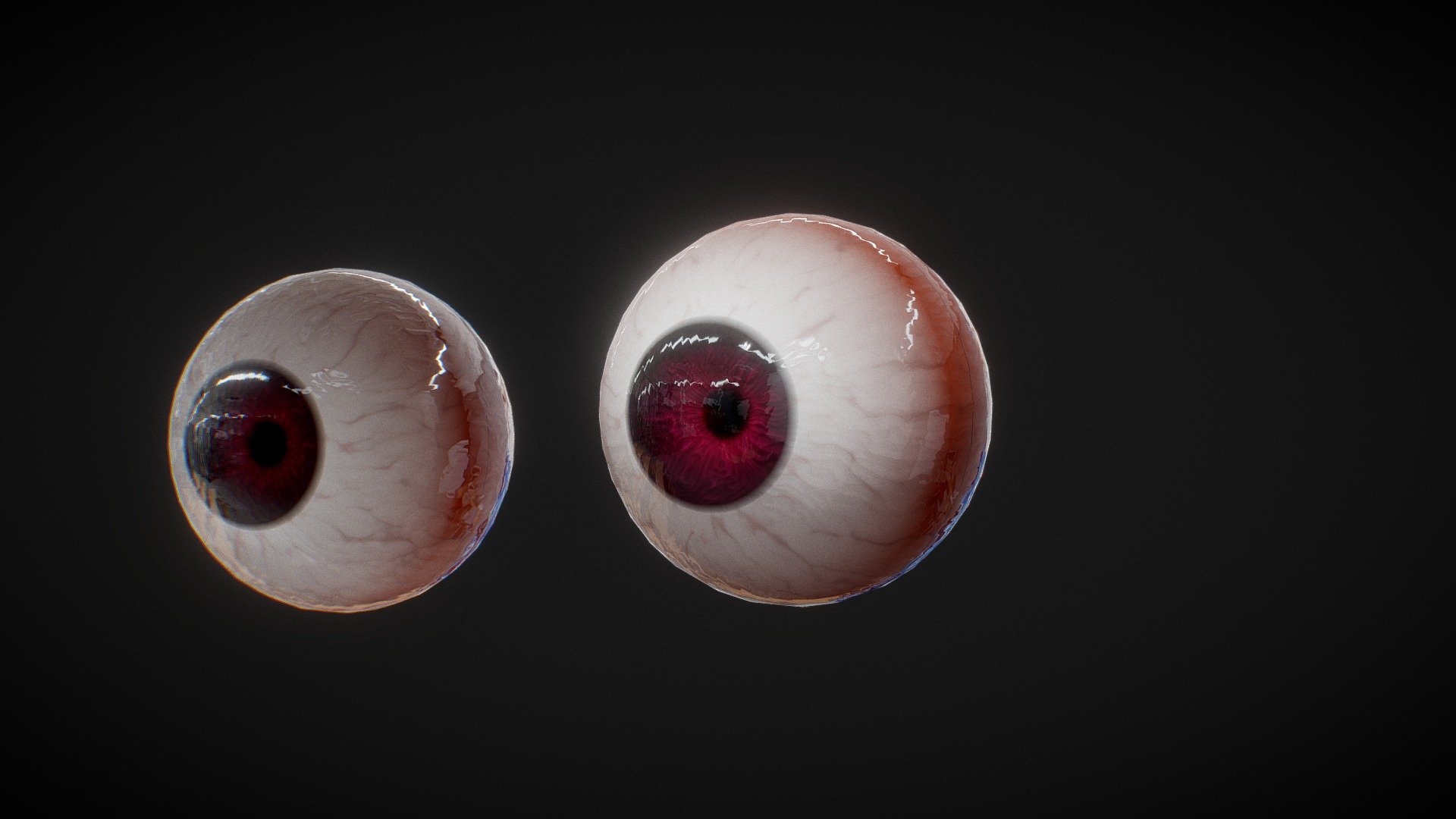 Procedural Eyes For Ray II 3d model