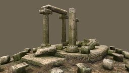 ruined columns