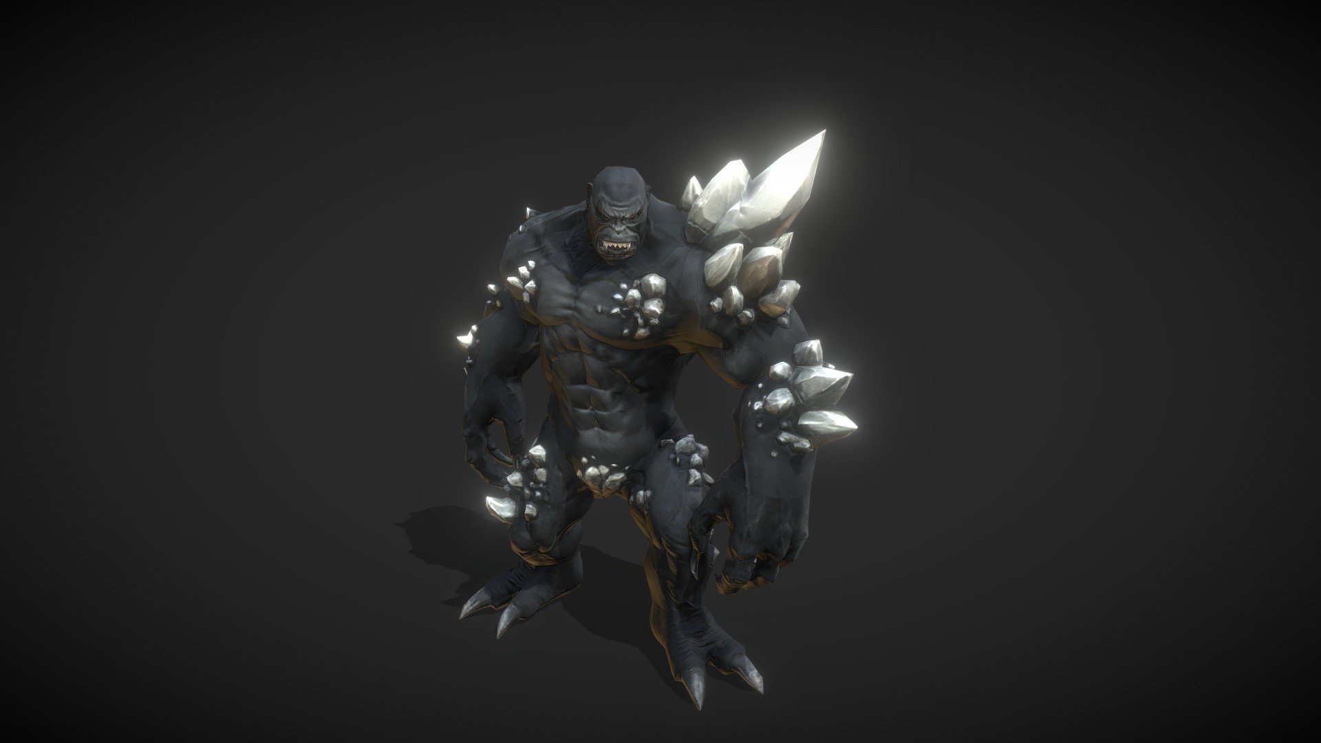 Monsters: Ogre 3 3d model