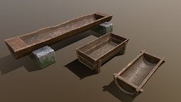 Medieval Trough Set