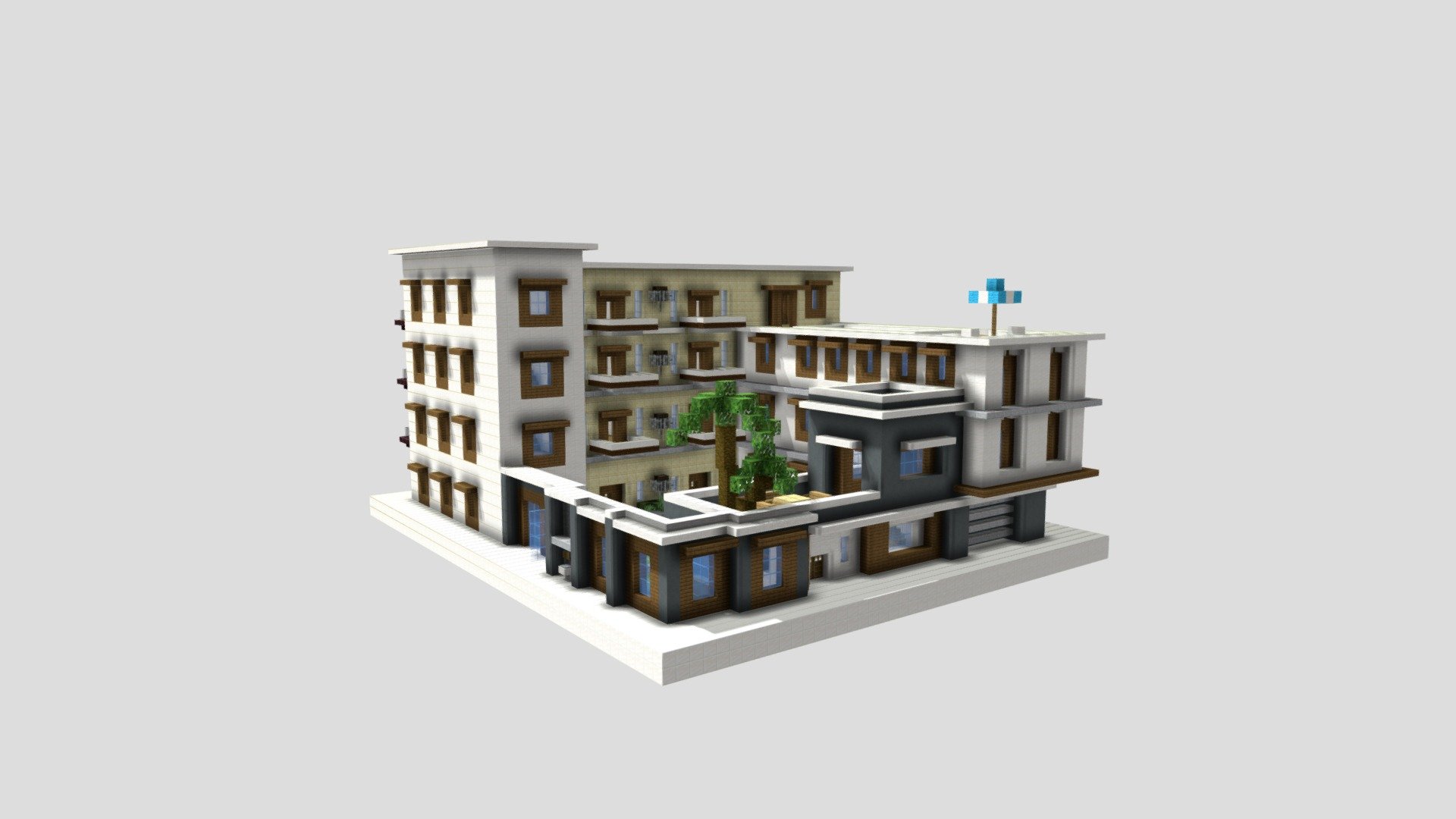 modern-house 3d model