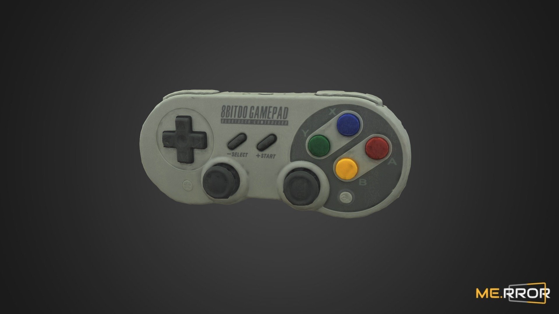 Super Nintendo Controller 3d model