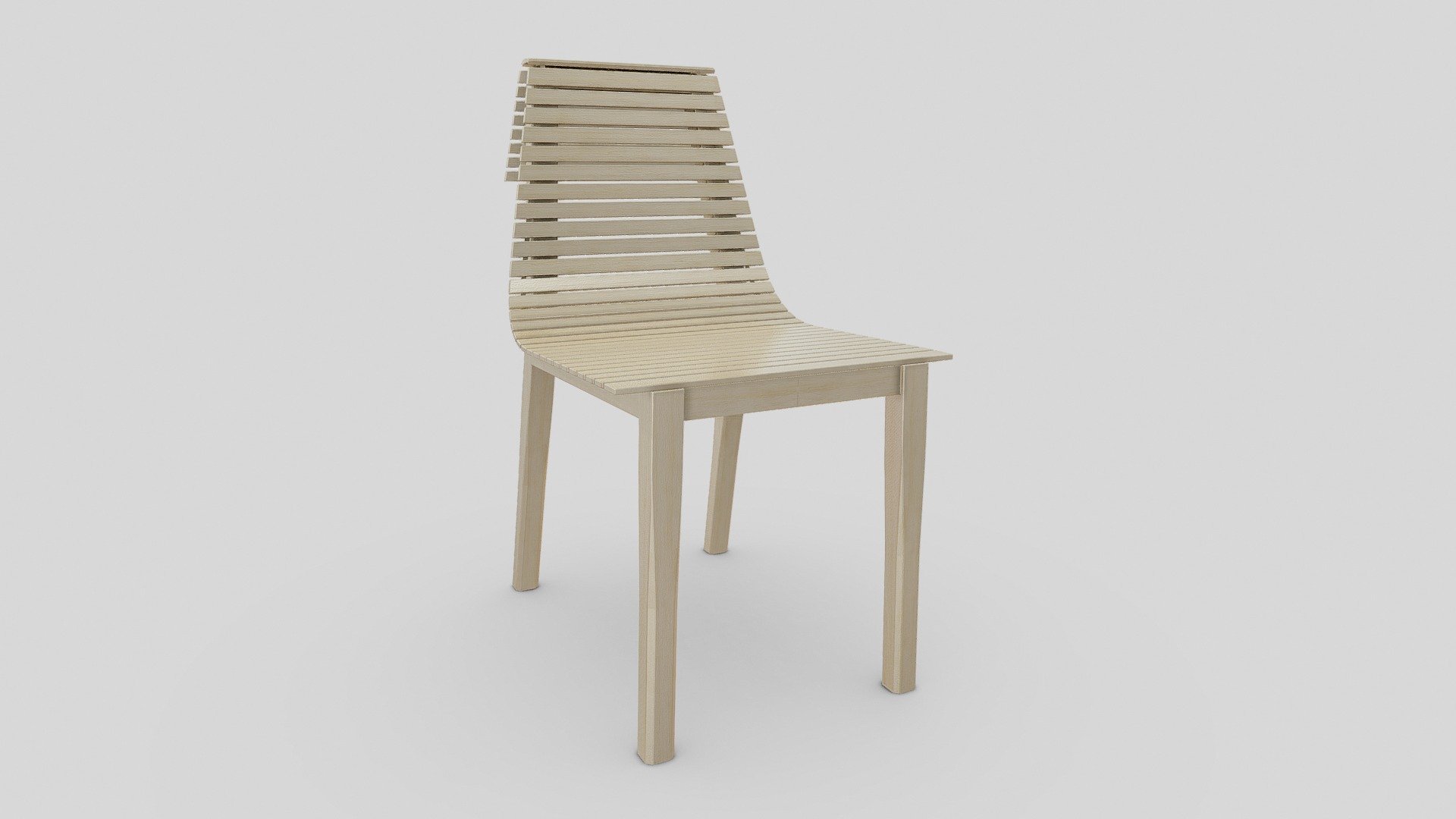 Market Chair 3d model