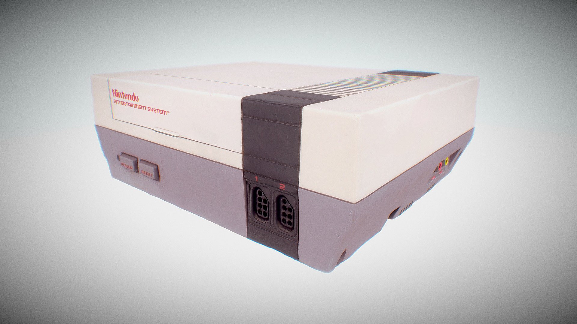 Nintendo NES 3d model