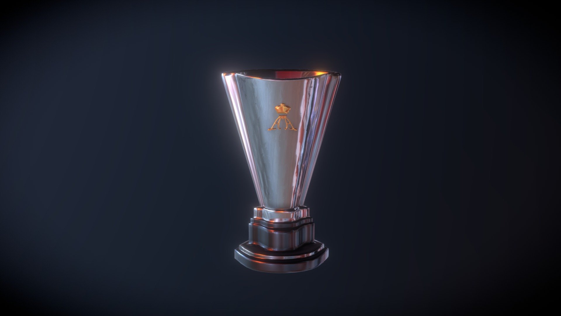 F1 Trophy 3d model