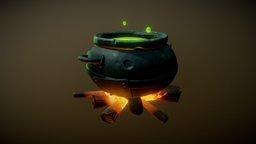 Cauldron Stylised