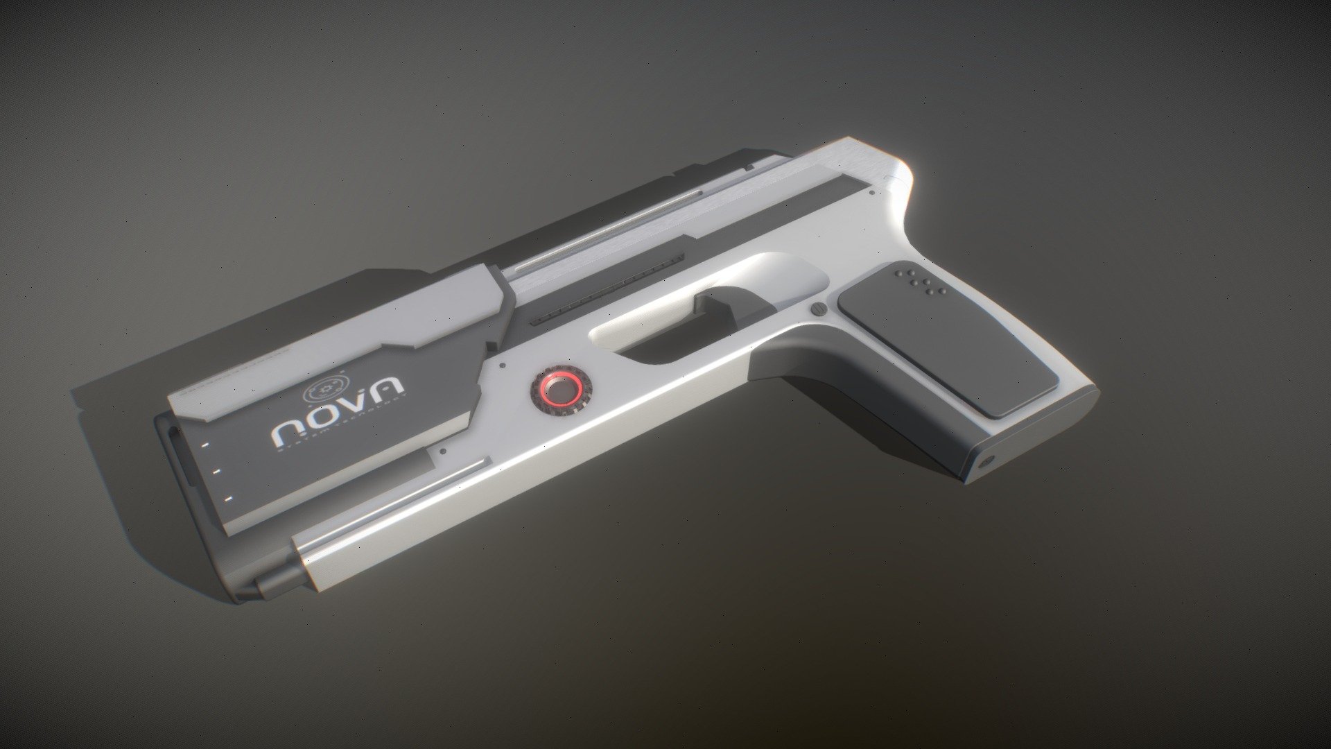 Gun sci-fi 3d model