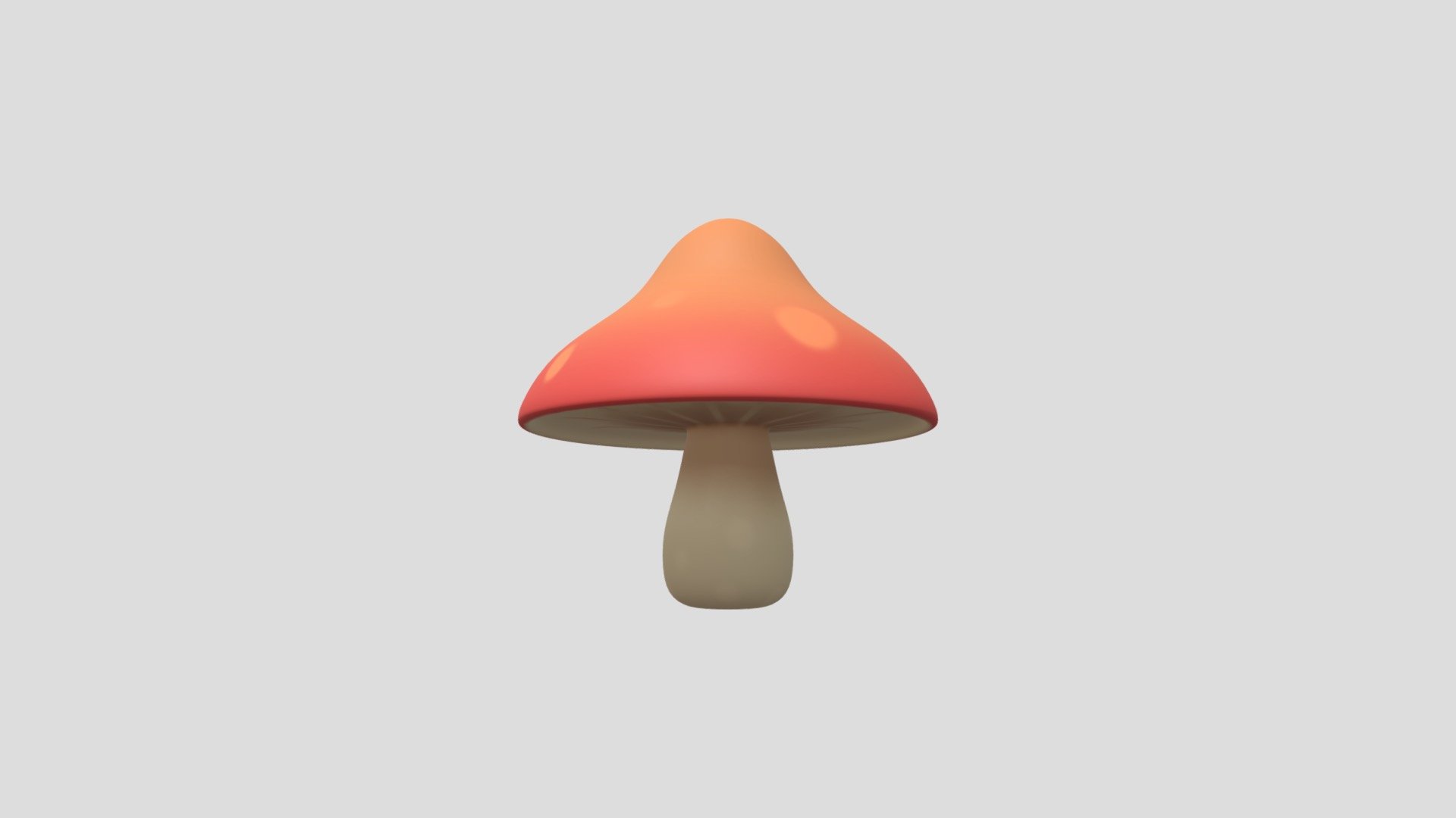 Mushroom 3d model