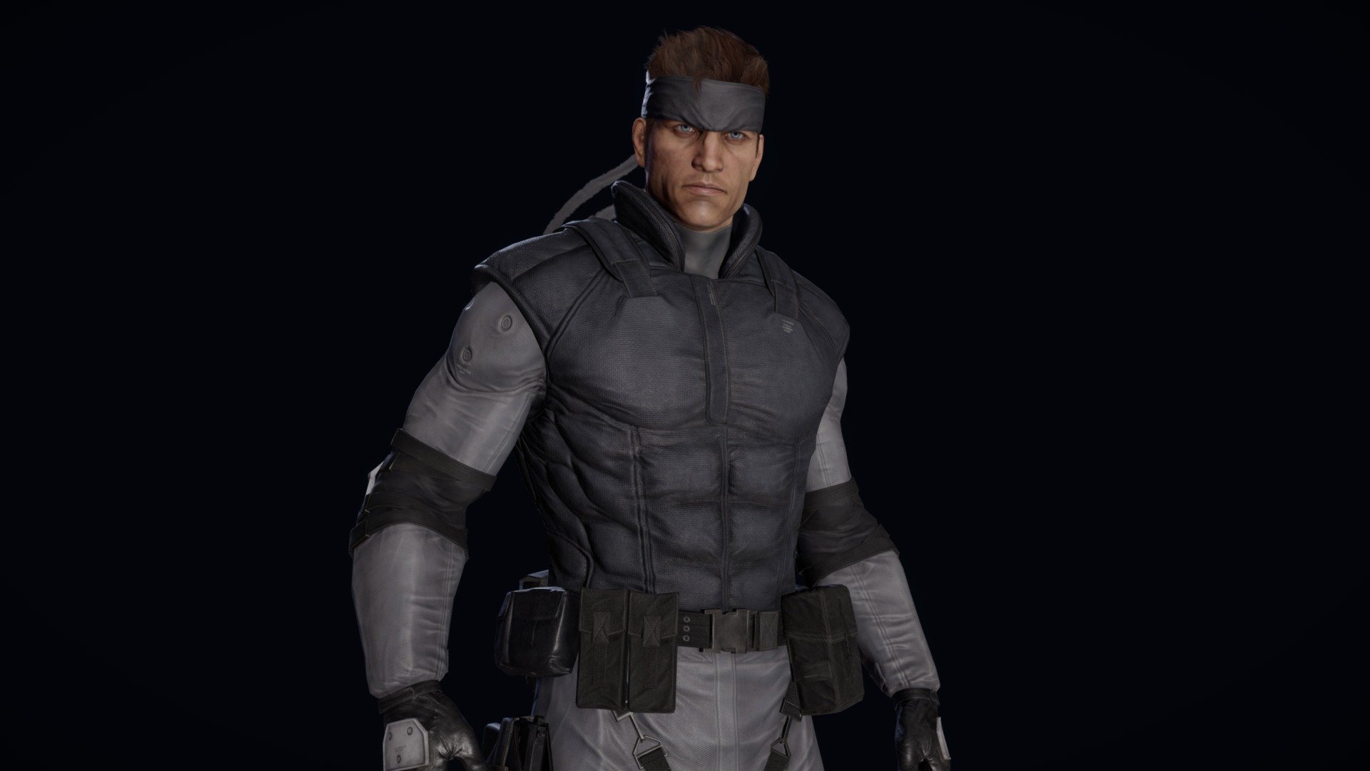 Solid Snake 3d model