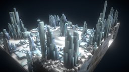 Voxel Ice Cave