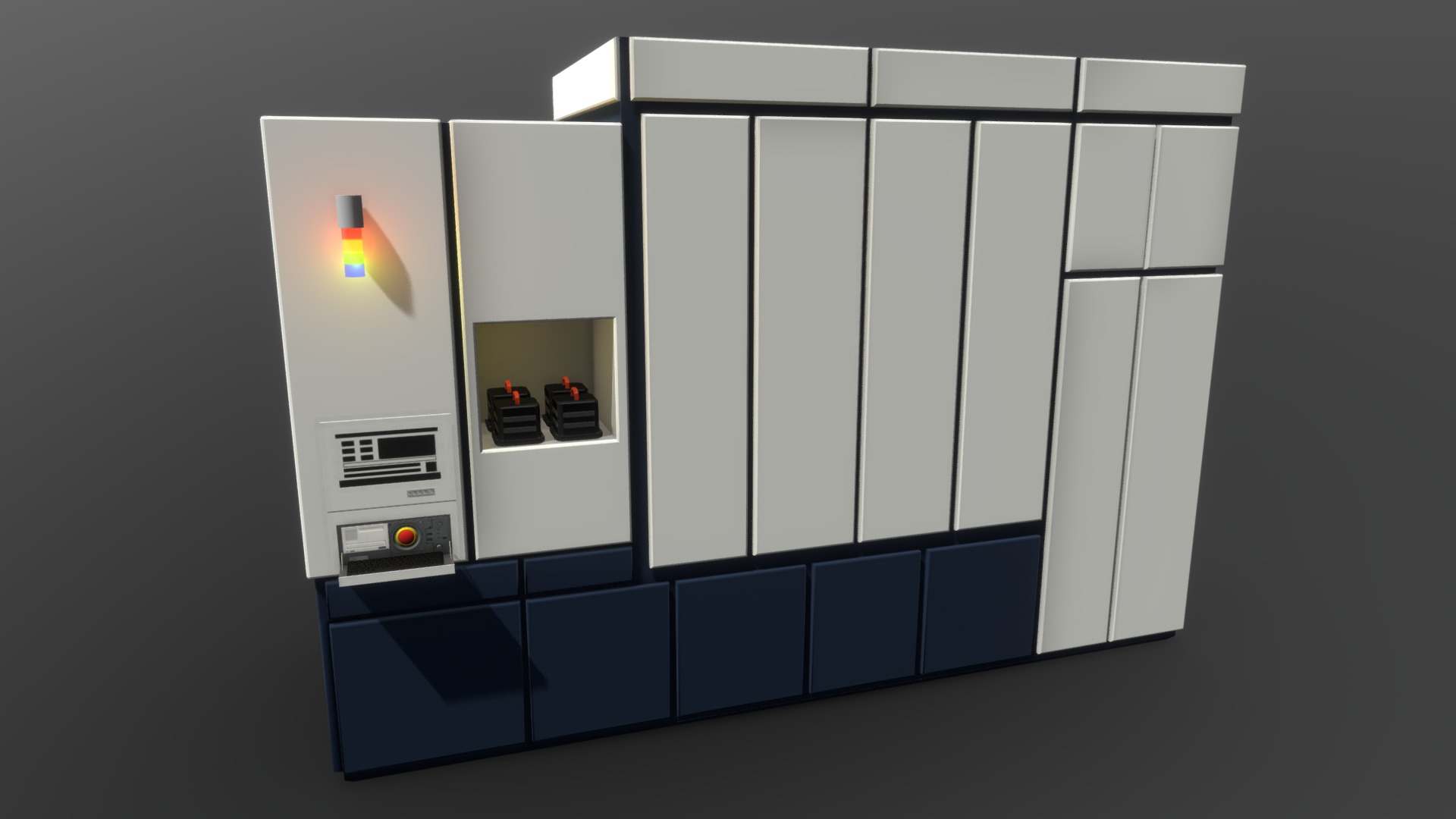 Lithography Exposure System 3d model