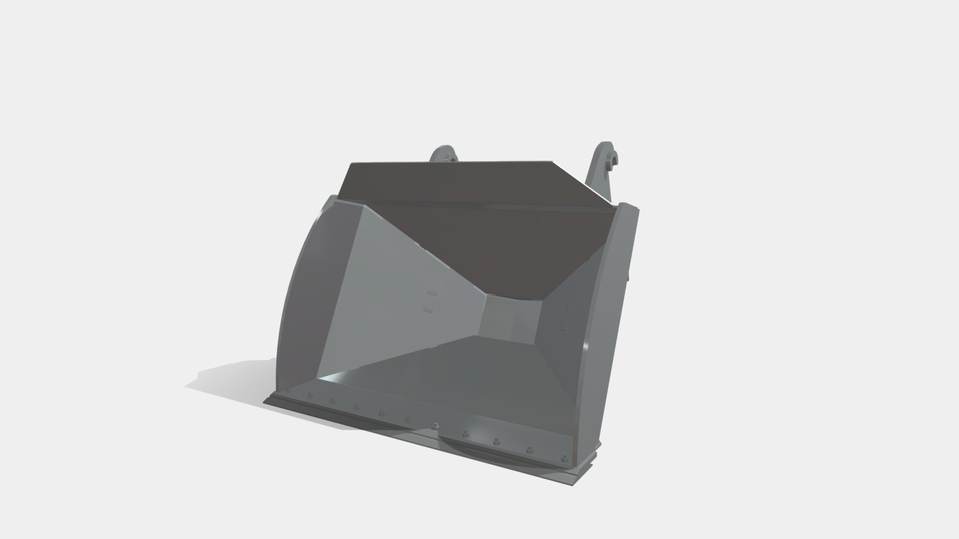 Godet remplisseur de big bag 3d model