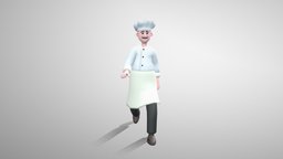 Stylized Man Cook