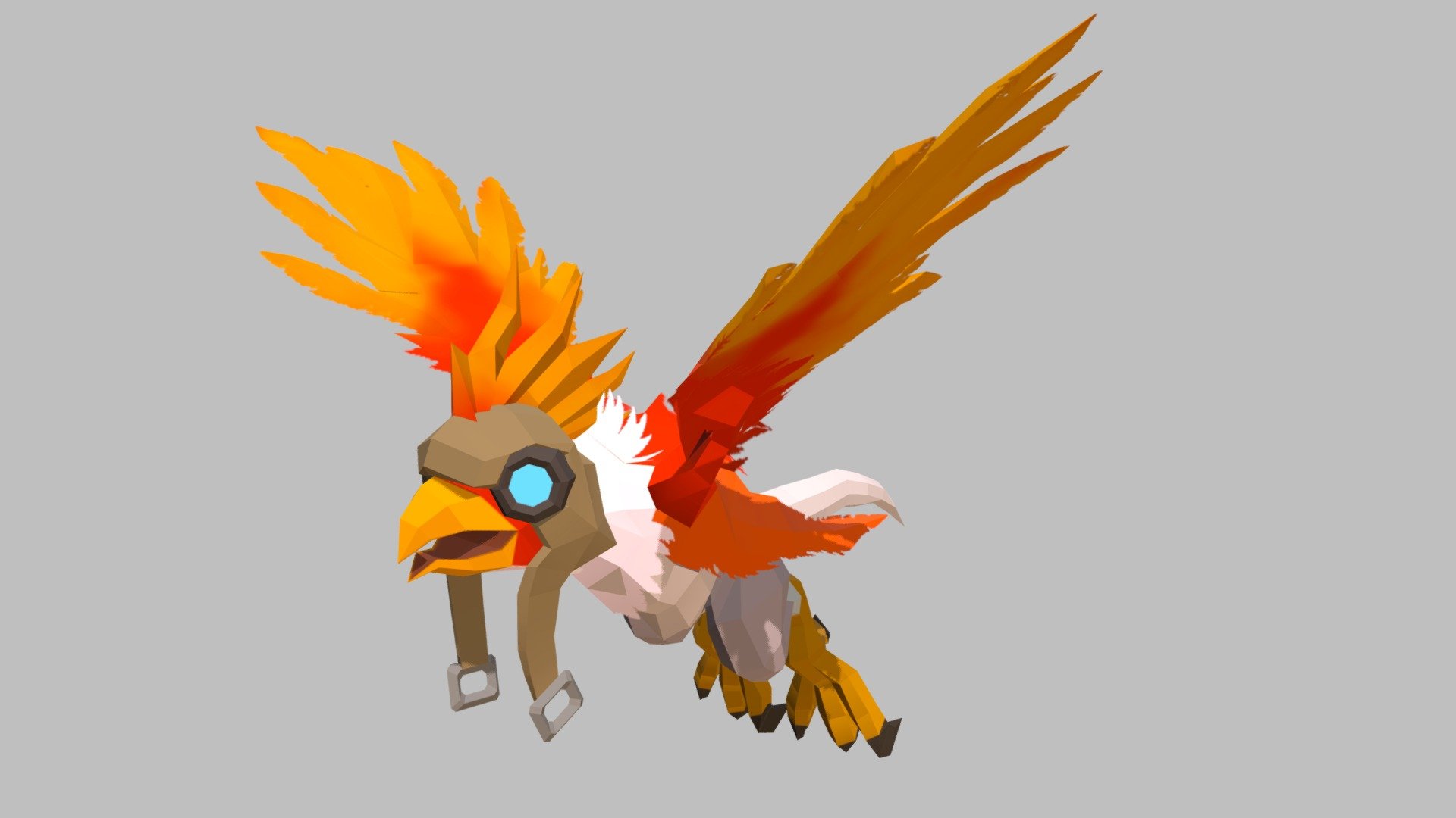 Bird (Fly) 3d model