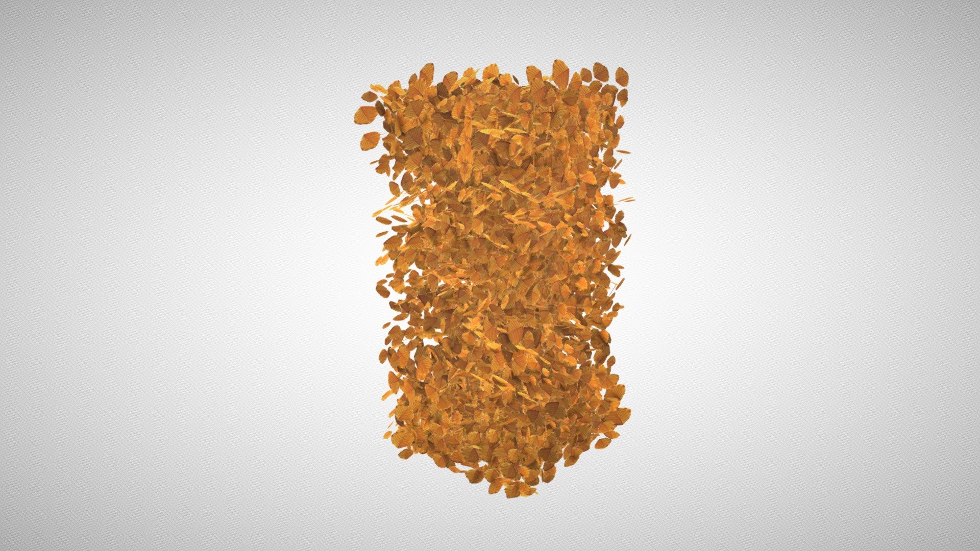 Fagus sylvatica Fall 3d model