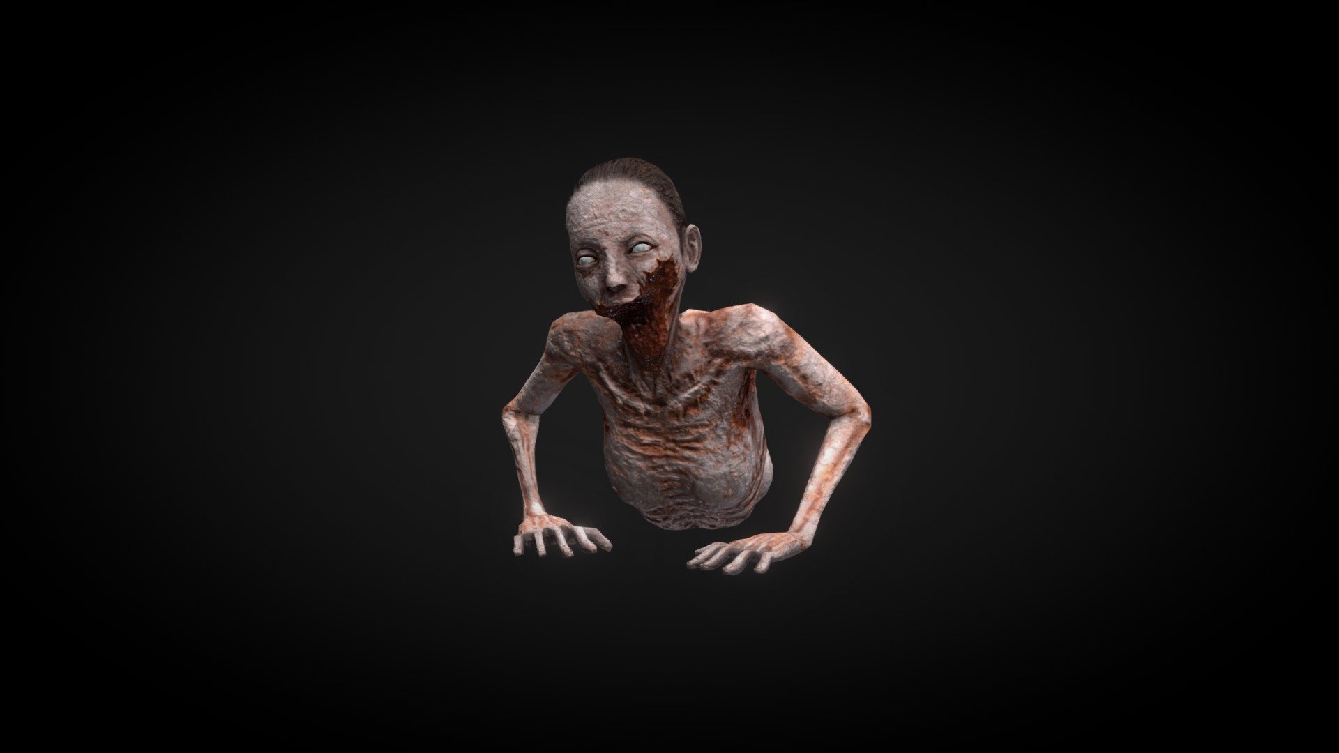 Crawling Corpse 3d model