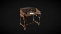 old_writing_desk_triangulate