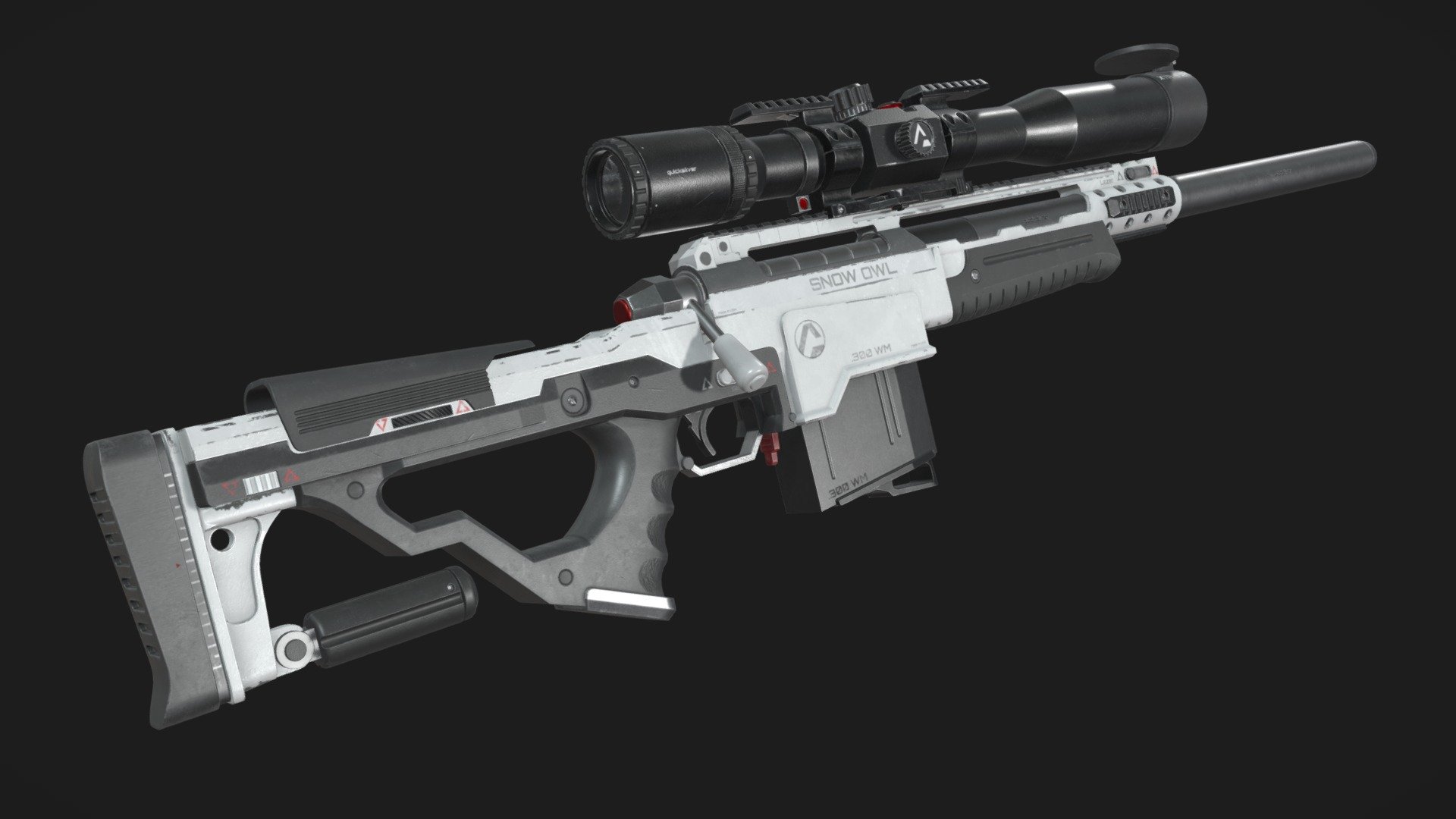 Sniper Rifle 3d model